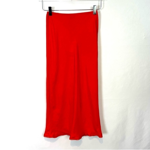 Ciao Lucia NWT Valeria poppy midi Skirt XS - Picture 3 of 8